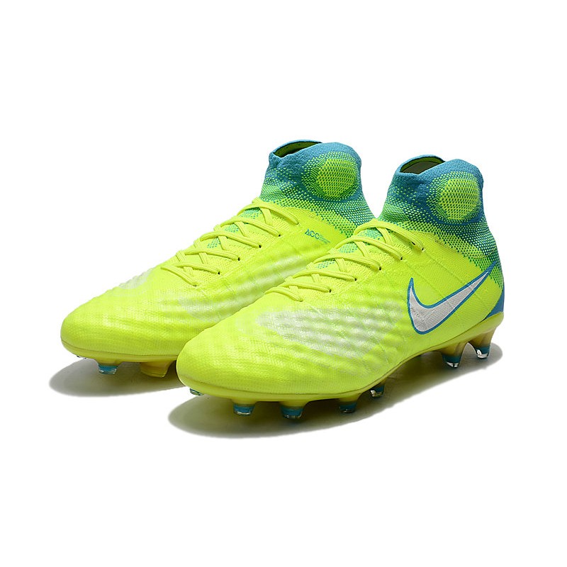 Nike Magista Obra Elite DF FG Men Žlutá Modrý